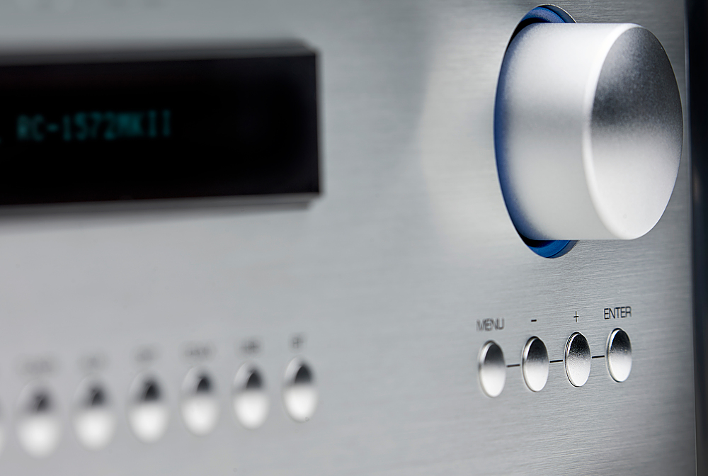 Left View: Rotel - RC-1572MKII Stereo Preamplifier - Silver