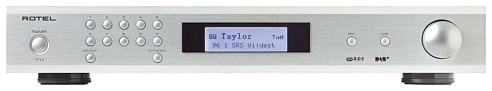 Rotel - T11 FM/DAB Radio Tuner - Silver