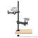 Alt View 11. Bower - Camera Desk Mount Stand - Black.