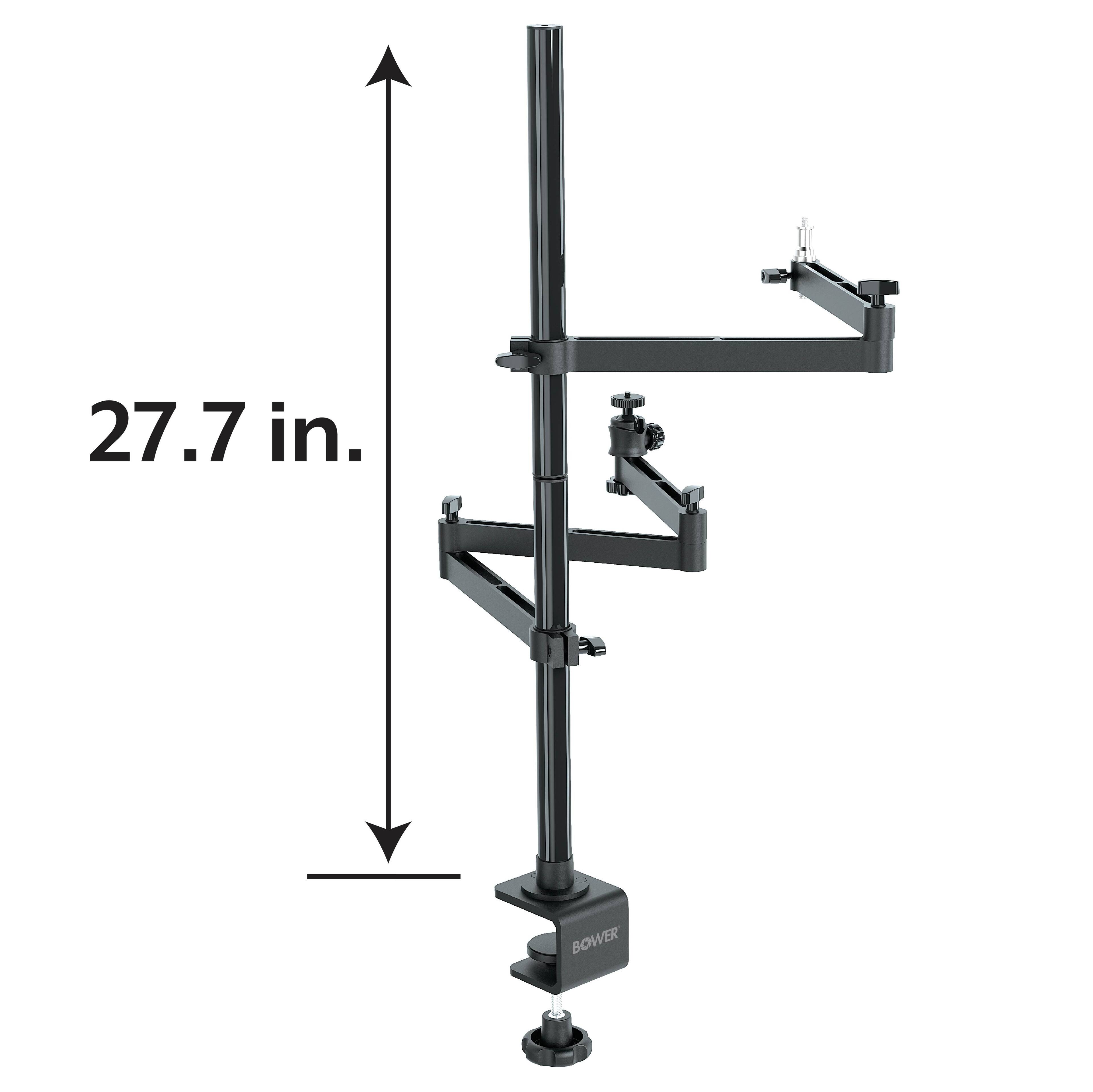 Alt View 13. Bower - Camera Desk Mount Stand - Black.