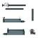 Alt View 17. Bower - Camera Desk Mount Stand - Black.