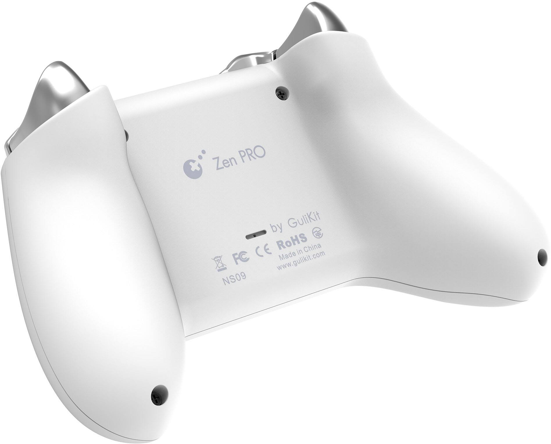 Alt View 16. Zen PRO - Wireless Gaming Controller for Nintendo Switch - White.