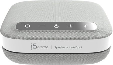 j5create - USB-C 4K Speakerphone Docking Station - Gray