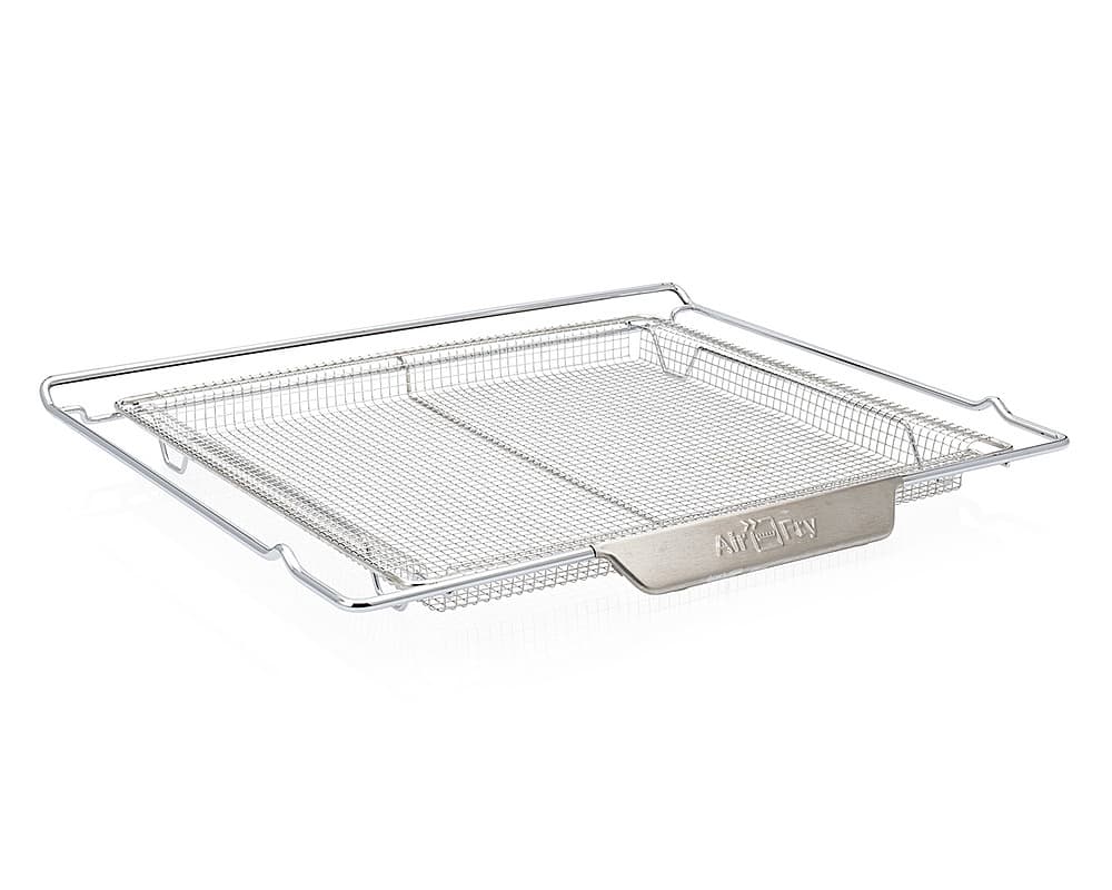 Angle. Frigidaire - ReadyCook 24" Wall Oven Air Fry Tray for Select Frigidaire Wall Ovens - Silver.