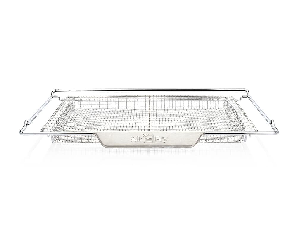 Front. Frigidaire - ReadyCook 24" Wall Oven Air Fry Tray for Select Frigidaire Wall Ovens - Silver.