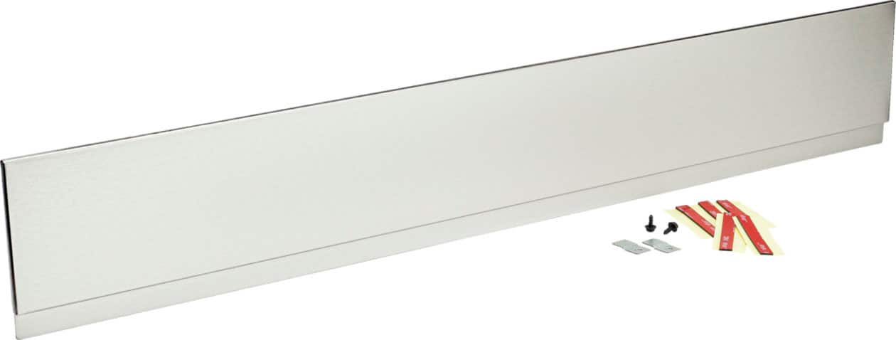 Front. Frigidaire - Multi-Brand Front Control Freestanding Range Universal Backguard - Silver.