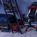 Alt View 22. X Rocker - Armada Twin over Twin Gaming Bunk Bed with Built-In Gaming Desk - Black.