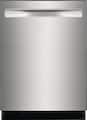Frigidaire - 24" Top Control Built-In Stainless Steel Tub Dishwasher with 3rd Rack, MaxDry, and 49 dBA - Stainless Steel