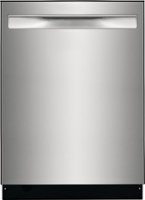Frigidaire - 24" Top Control Built-In Stainless Steel Tub Dishwasher with MaxDry 49dBA - Stainless Steel - Front_Zoom