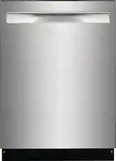 Front. Frigidaire - 24" Top Control Built-In Stainless Steel Tub Dishwasher with MaxDry 49dBA - Stainless steel.