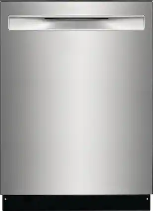 Front. Frigidaire - 24" Top Control Built-In Stainless Steel Tub Dishwasher with MaxDry 49dBA - Stainless steel.