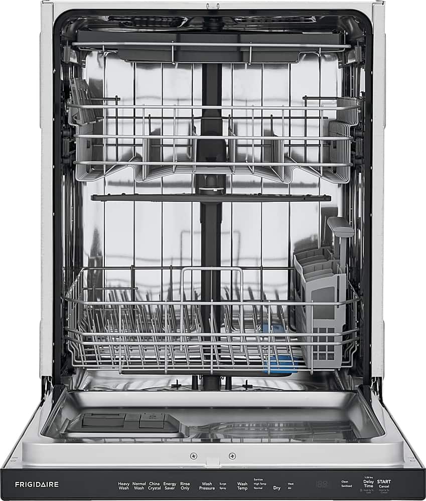 Alt View 11. Frigidaire - 24" Top Control Built-In Stainless Steel Tub Dishwasher with MaxDry 49dBA - Stainless steel.