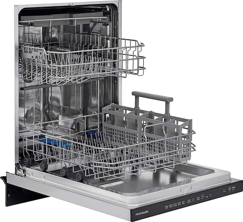 Alt View 13. Frigidaire - 24" Top Control Built-In Stainless Steel Tub Dishwasher with MaxDry 49dBA - Stainless steel.