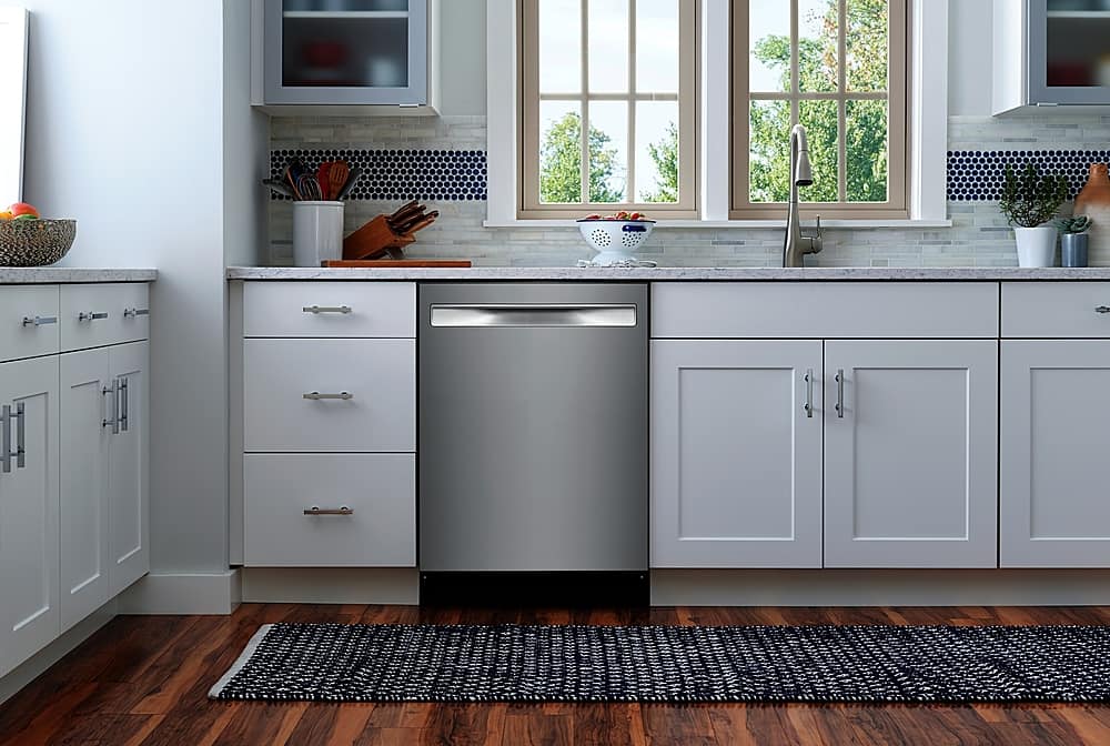 Alt View 20. Frigidaire - 24" Top Control Built-In Stainless Steel Tub Dishwasher with MaxDry 49dBA - Stainless steel.