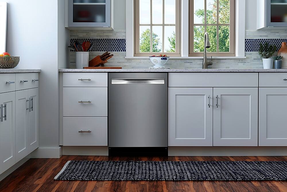 Alt View 20. Frigidaire - 24" Top Control Built-In Stainless Steel Tub Dishwasher with MaxDry 49dBA - Stainless steel.