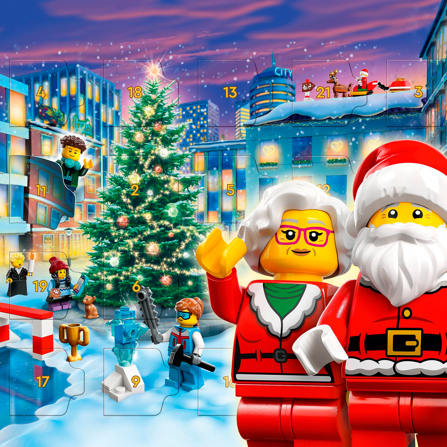 LEGO® City Advent Calendar 2023 60381, City