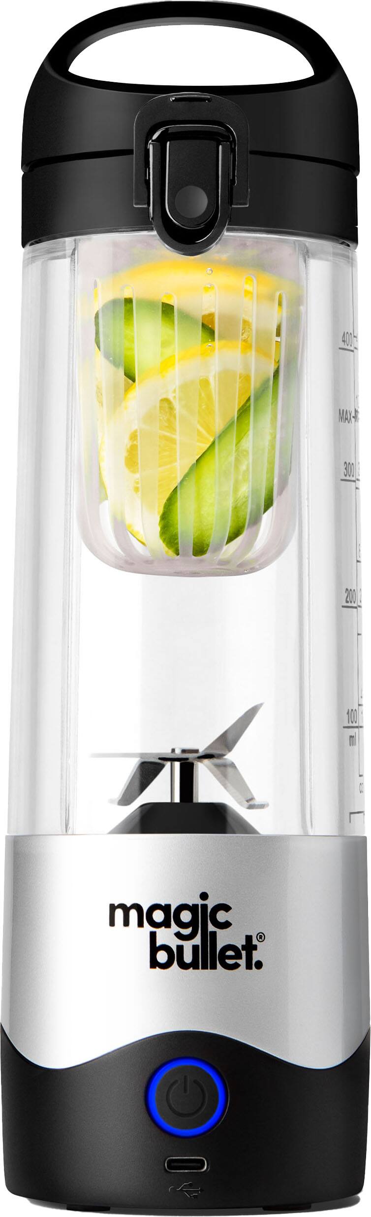 Alt View 12. Magic Bullet - Portable Blender - MBPB50100 - Silver.