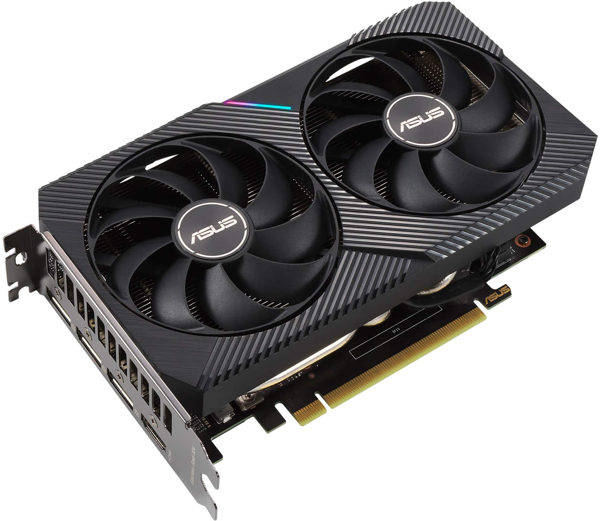 Alt View 12. ASUS - NVIDIA GeForce RTX 3060 Dual Overclock 12GB GDDR6 PCI Express 4.0 Graphics Card - Black.