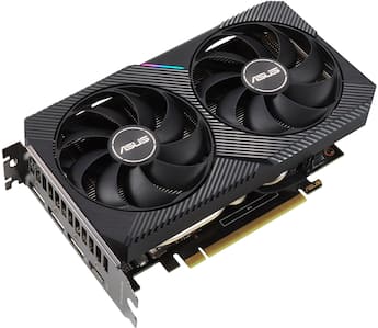 ASUS NVIDIA GeForce RTX 3060 Dual Overclock 12GB GDDR6 PCI Express ASUS NVIDIA GeForce RTX 3060 Dual Overclock 12GB GDDR6 PCI Express