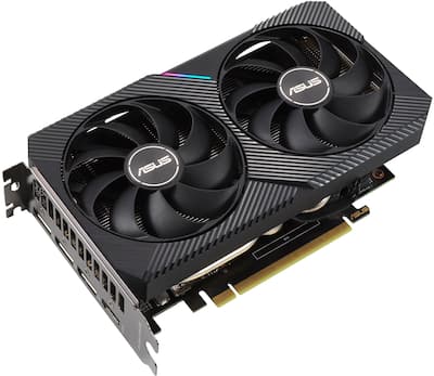 ASUS NVIDIA GeForce RTX 3060 Dual Overclock 12GB GDDR6 PCI ASUS NVIDIA GeForce RTX 3060 Dual Overclock 12GB GDDR6 PCI
