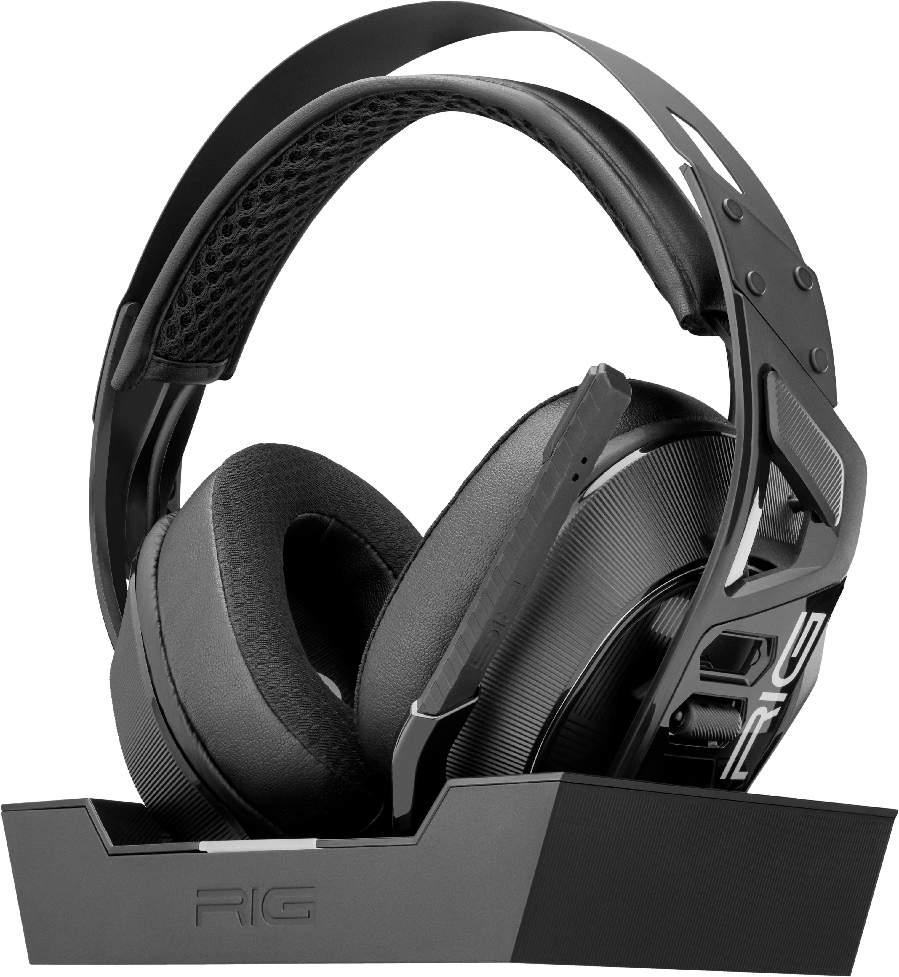 Staple ægtefælle komprimeret RIG 900 Max HX Dual Wireless Gaming Headset with Dolby Atmos, Bluetooth,  and Base for Xbox, PlayStation, Nintendo Switch, PC Black 10-1647-01 - Best  Buy