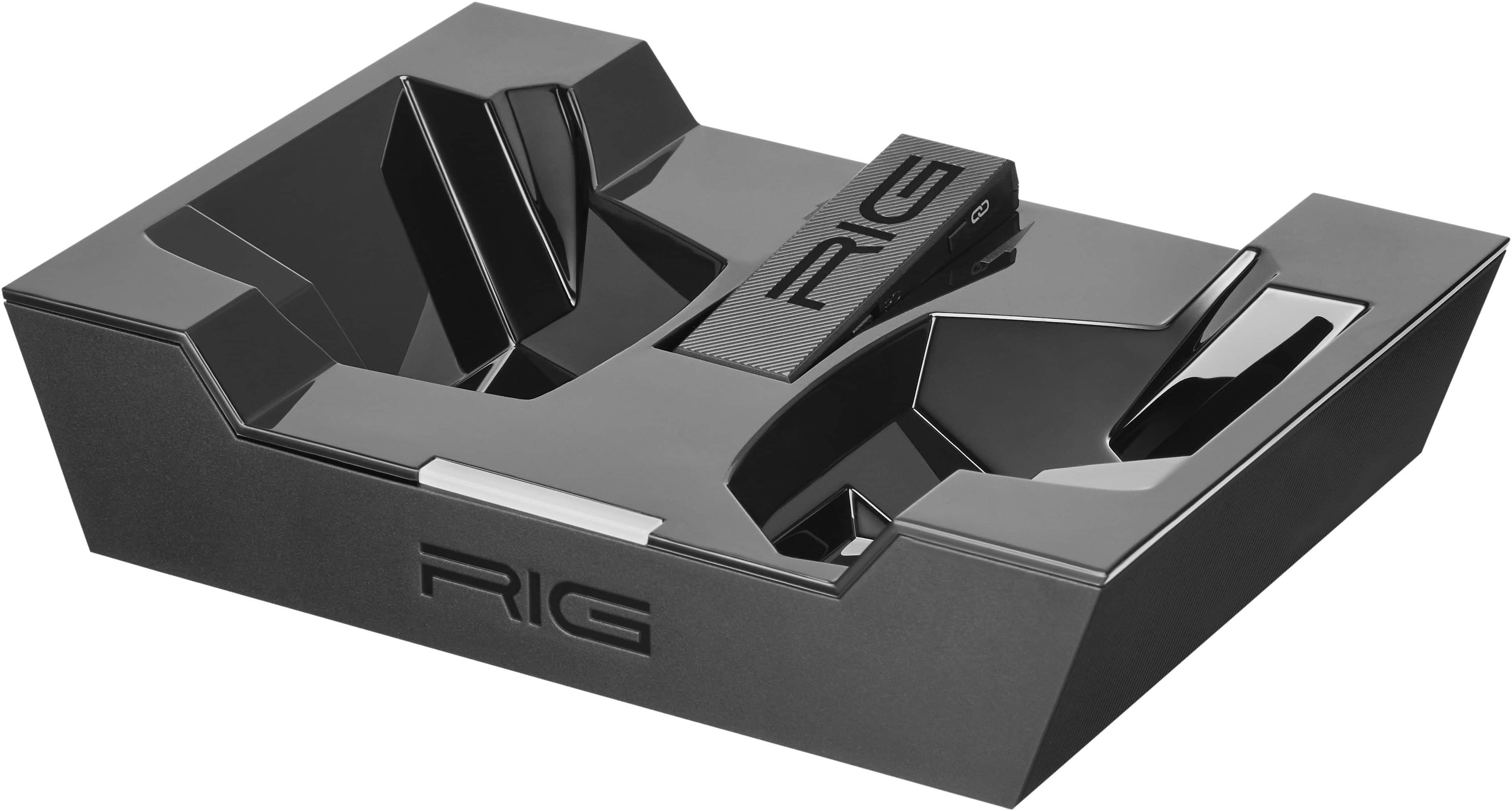 Alt View 13. RIG - 900 Max HX Dual Wireless Gaming Headset with Dolby Atmos, Bluetooth, and Base for Xbox, PlayStation, Nintendo Switch, PC - Black.