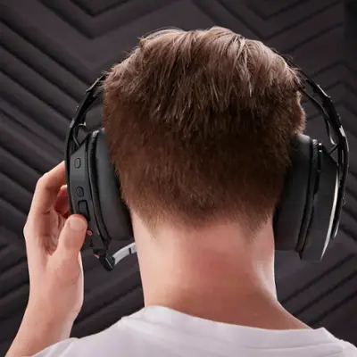 RIG - 900 Max HX Dual Wireless Gaming Headset with Dolby Atmos, Bluetooth, and Base for Xbox, PlayStation, Nintendo Switch, PC - Black