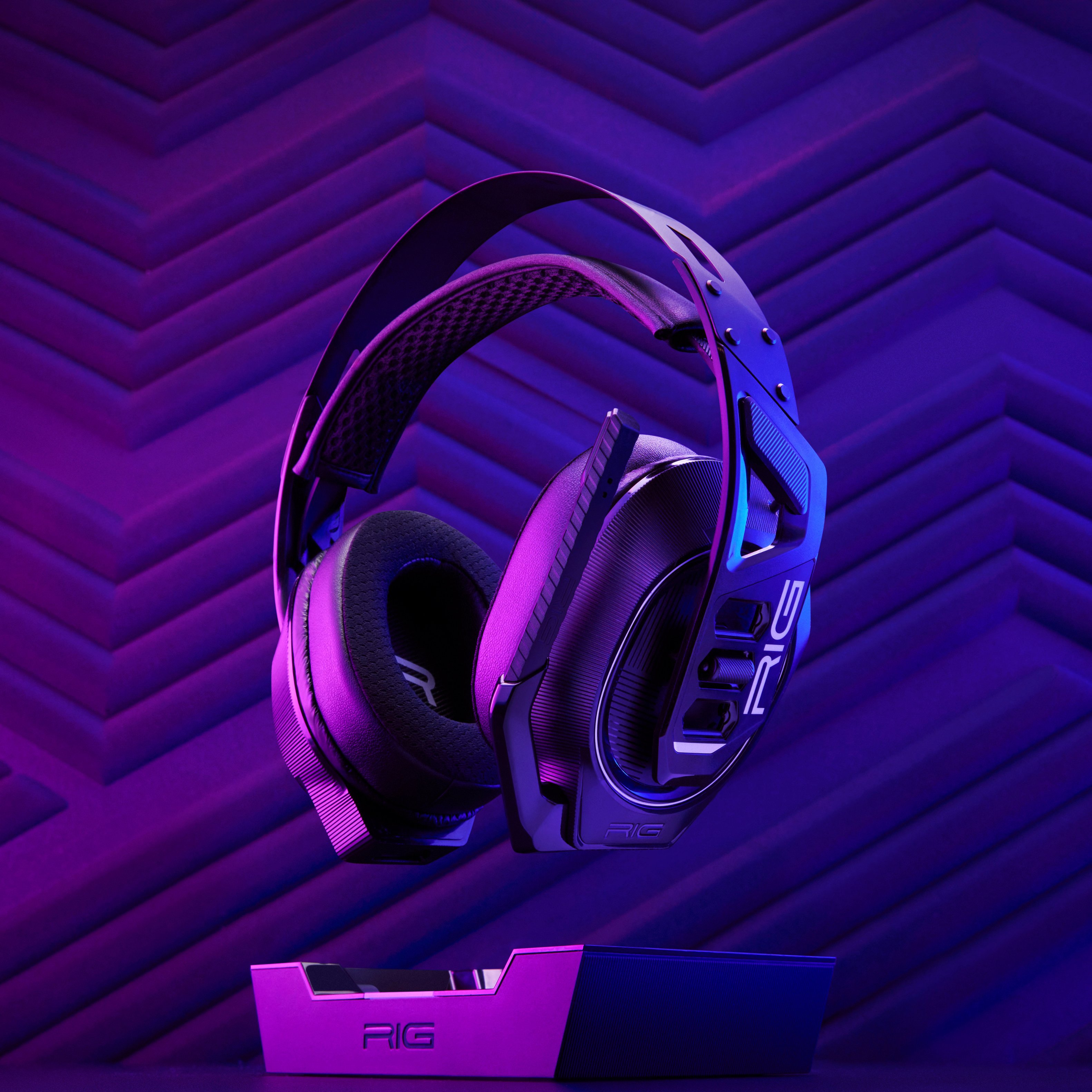 Staple ægtefælle komprimeret RIG 900 Max HX Dual Wireless Gaming Headset with Dolby Atmos, Bluetooth,  and Base for Xbox, PlayStation, Nintendo Switch, PC Black 10-1647-01 - Best  Buy