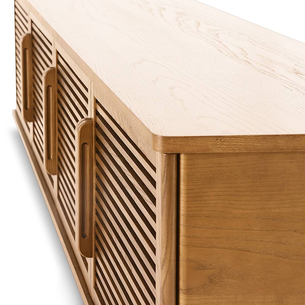 Questions and Answers: Burrow Opera Media Console for TVs up to 75" Oak ...