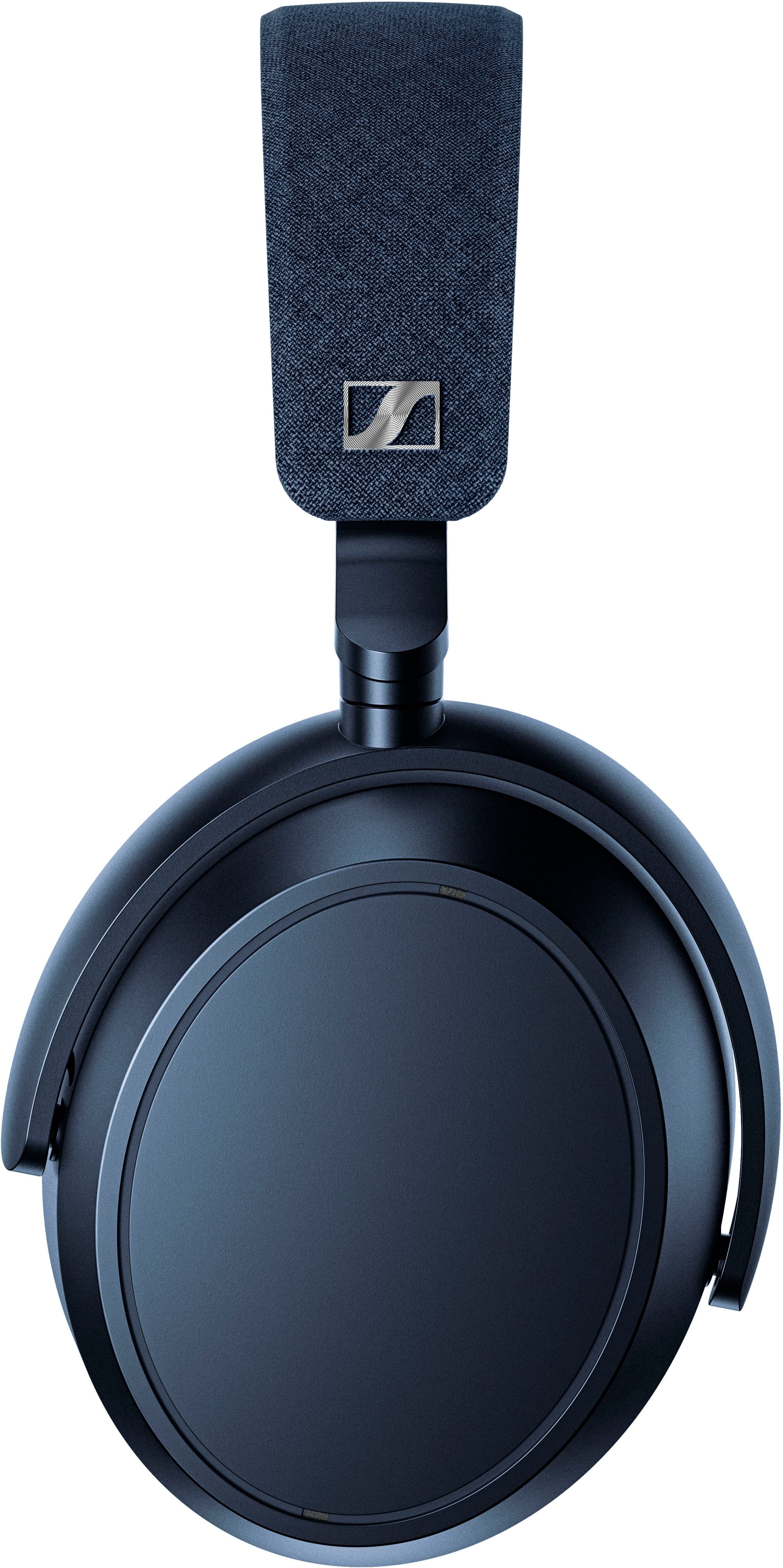 Angle. Sennheiser - Momentum 4 Wireless Adaptive Noise-Canceling Over-The-Ear Headphones - Denim.