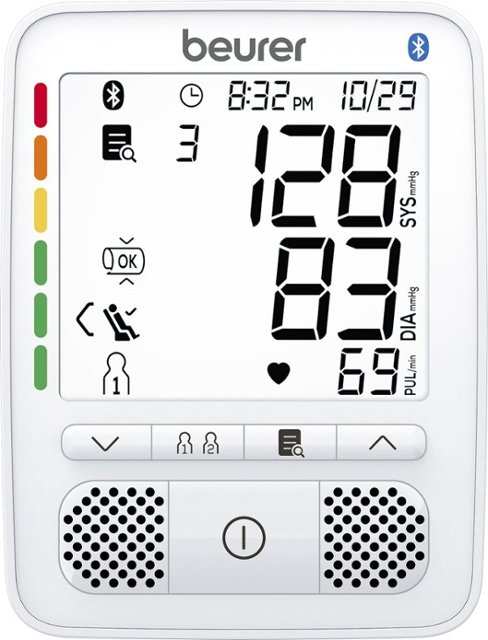 Beurer Blood Pressure Monitor Upper Arm White BM92 - Best Buy