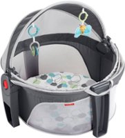Fisher-Price - On-the-Go Baby Dome - Gray - Front_Zoom
