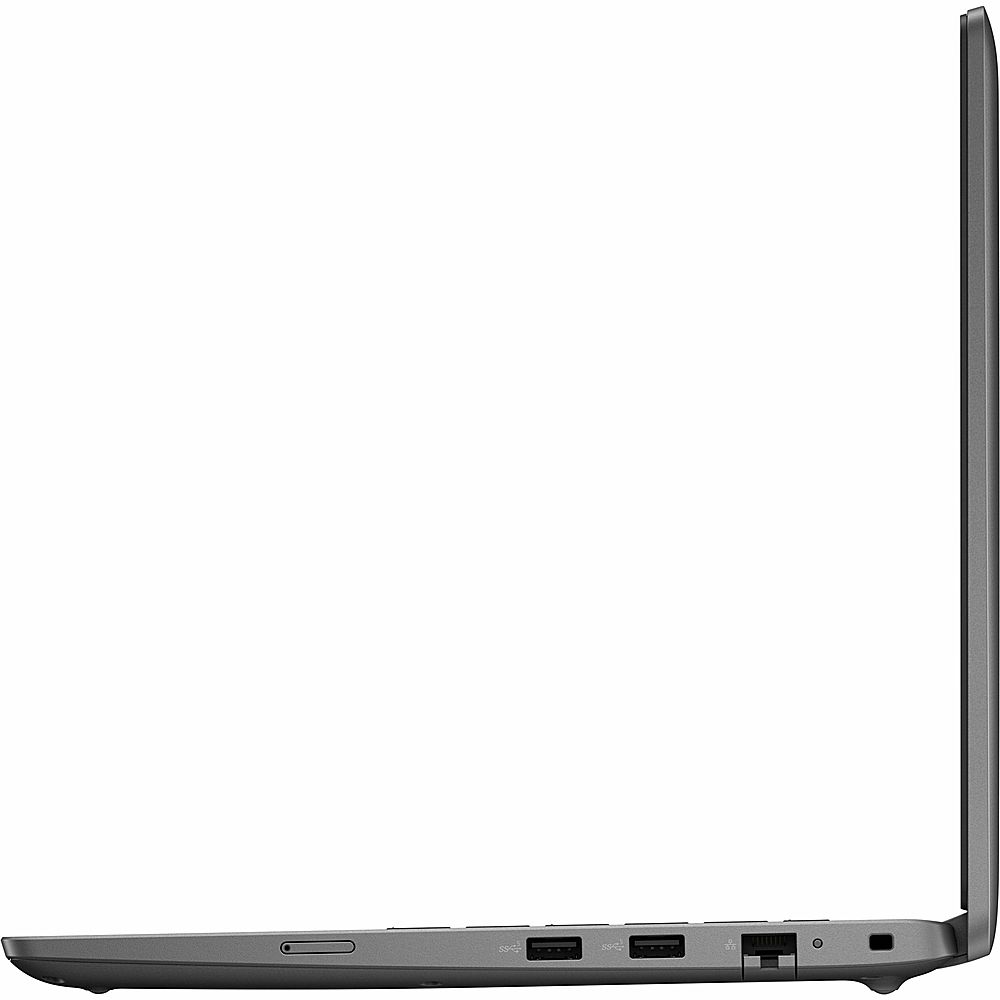 Left View: Lenovo - IdeaPad Slim 3 15.6" Laptop - AMD Ryzen 3 with 8GB Memory - 256 GB SSD - Arctic Gray