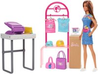 Barbie - Make & Sell Boutique Playset with Doll - Multicolor - Front_Zoom
