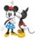 Alt View 11. Disney - D100 Celebration Pack Collectible Action Figures - Minnie Mouse & Mickey Mouse.