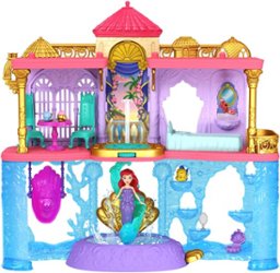 Disney - Princess Ariel's Land & Sea Castle Playset - Multicolor - Front_Zoom