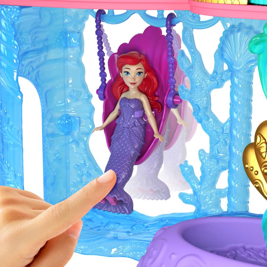 Disney Princess Ariel's Land Sea Castle Playset Multicolor HLW95