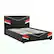 Front Zoom. X Rocker - Orion eSports Full Gaming Bed Frame - Black/Red.