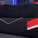 Left. X Rocker - Orion eSports Full Gaming Bed Frame - Black/Red.