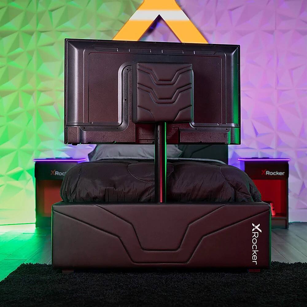 X Rocker Oracle Twin Gaming Bed with TV Mount Black 2112801 - Best Buy