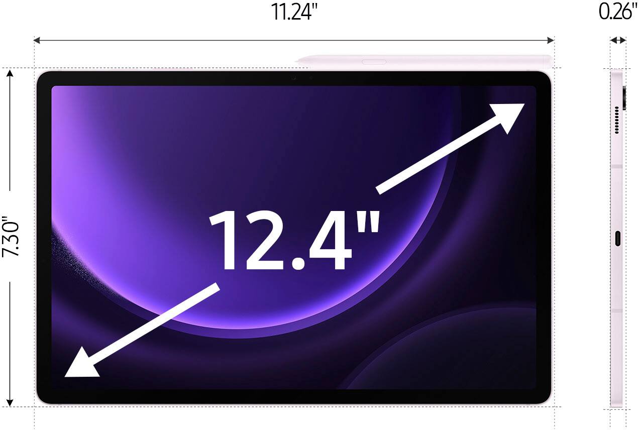 11.24" 0.26" H 7.30" 12.4"