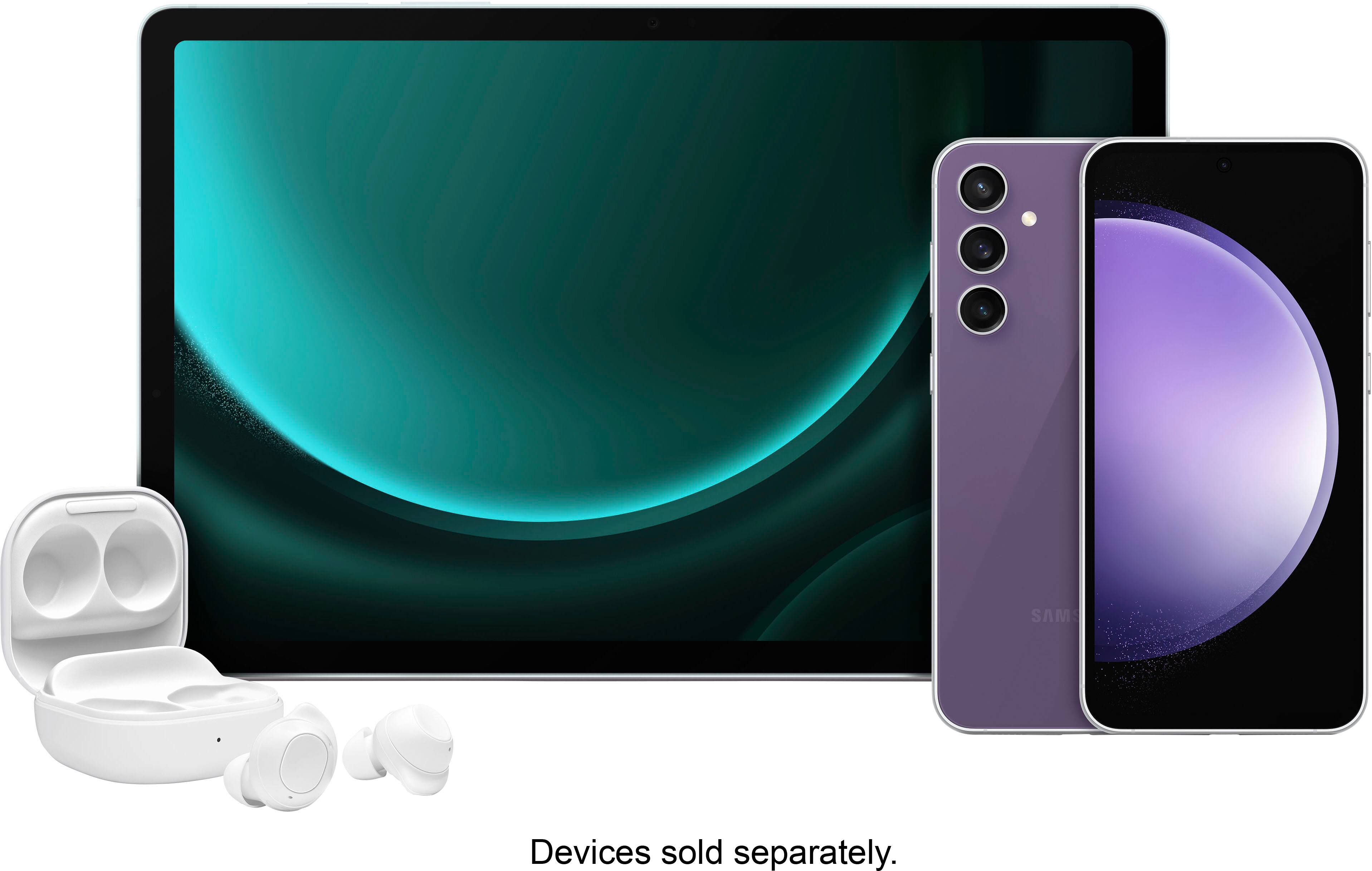 Alt View 19. Samsung - Galaxy Tab S9 FE - 10.9" 128GB - Wi-Fi - with S-Pen - Mint.