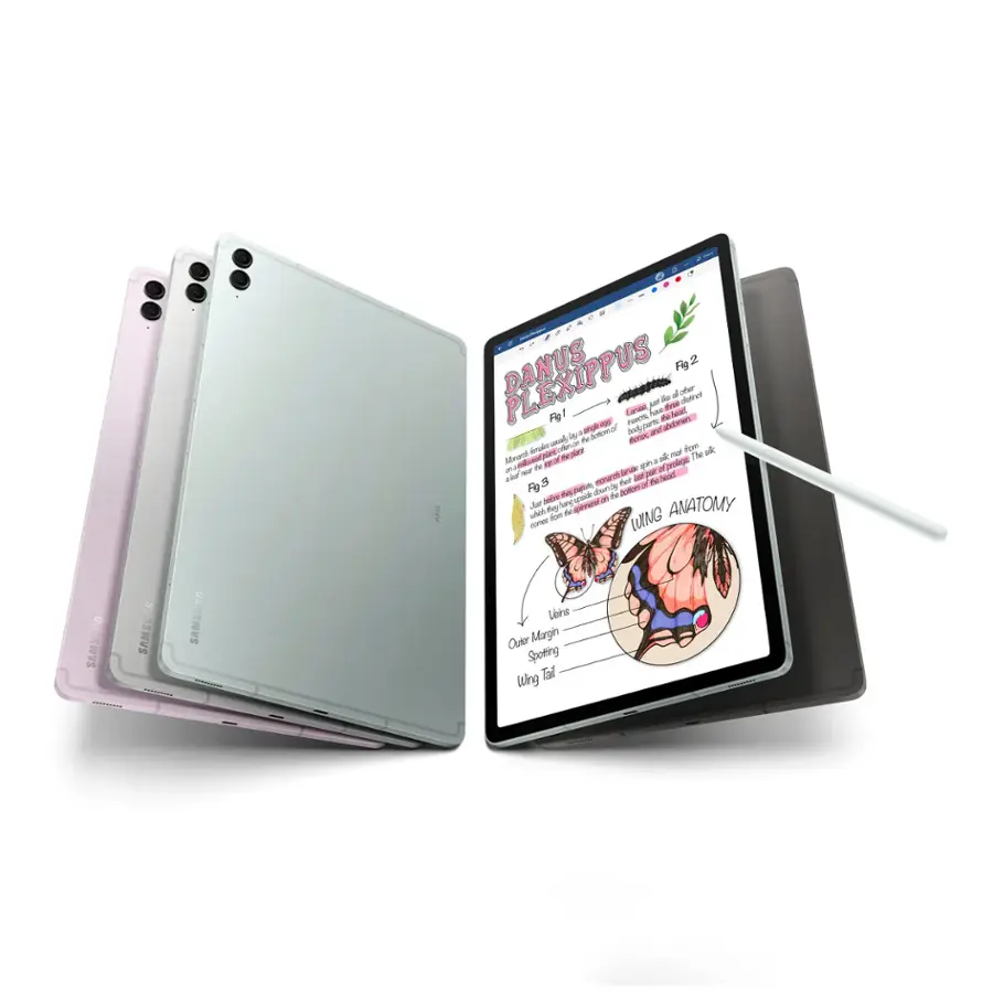 Alt View 15. Samsung - Galaxy Tab S9 FE+ - 12.4" 128GB - Wi-Fi - with S-Pen - Gray.