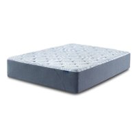 Serta - Perfect Sleeper Renewed Relief 12-Inch Plush Hybrid Mattress-Queen - Dark Blue - Front_Zoom