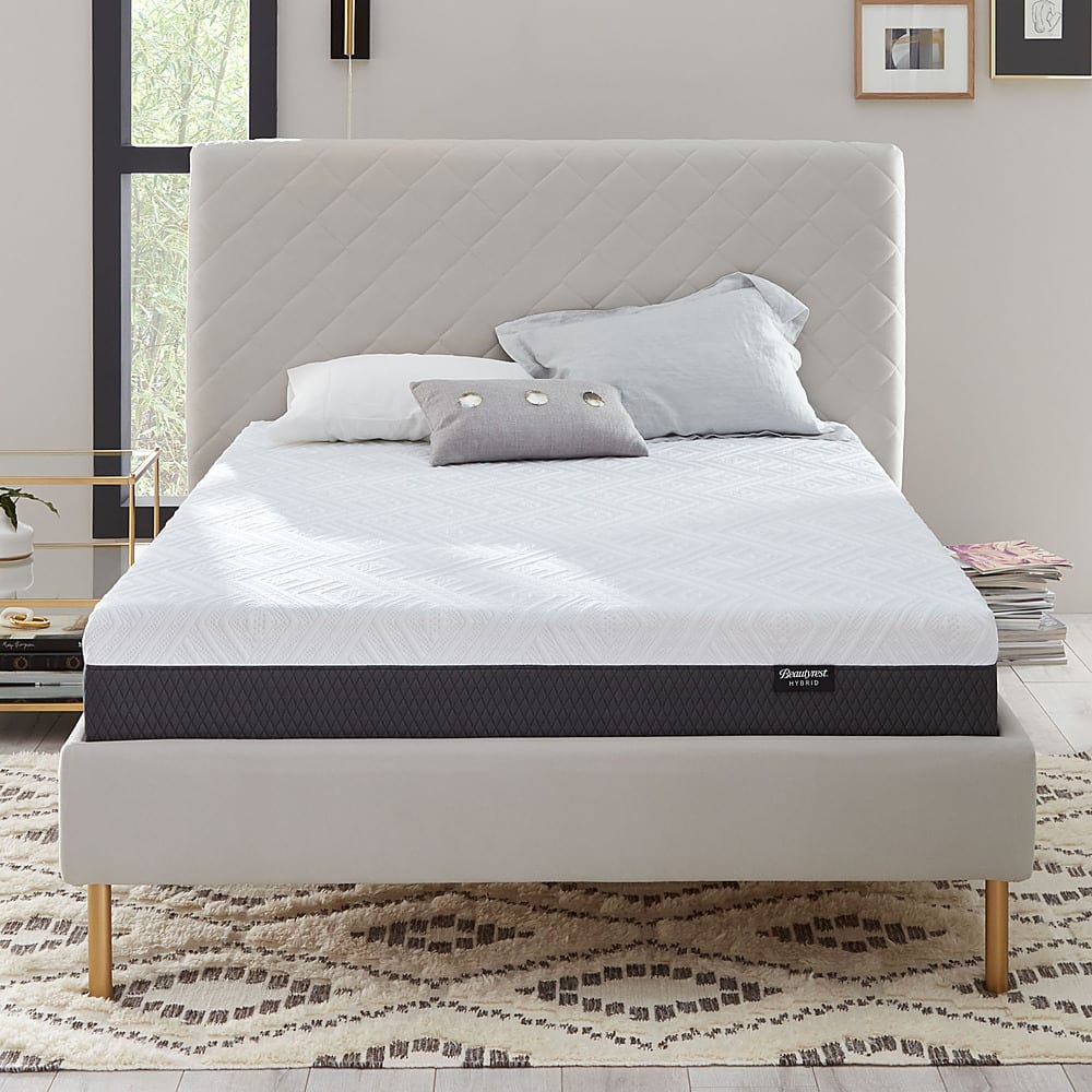 Beautyrest 800X10 10inch Medium Hybrid Mattress in a BoxFull/Double