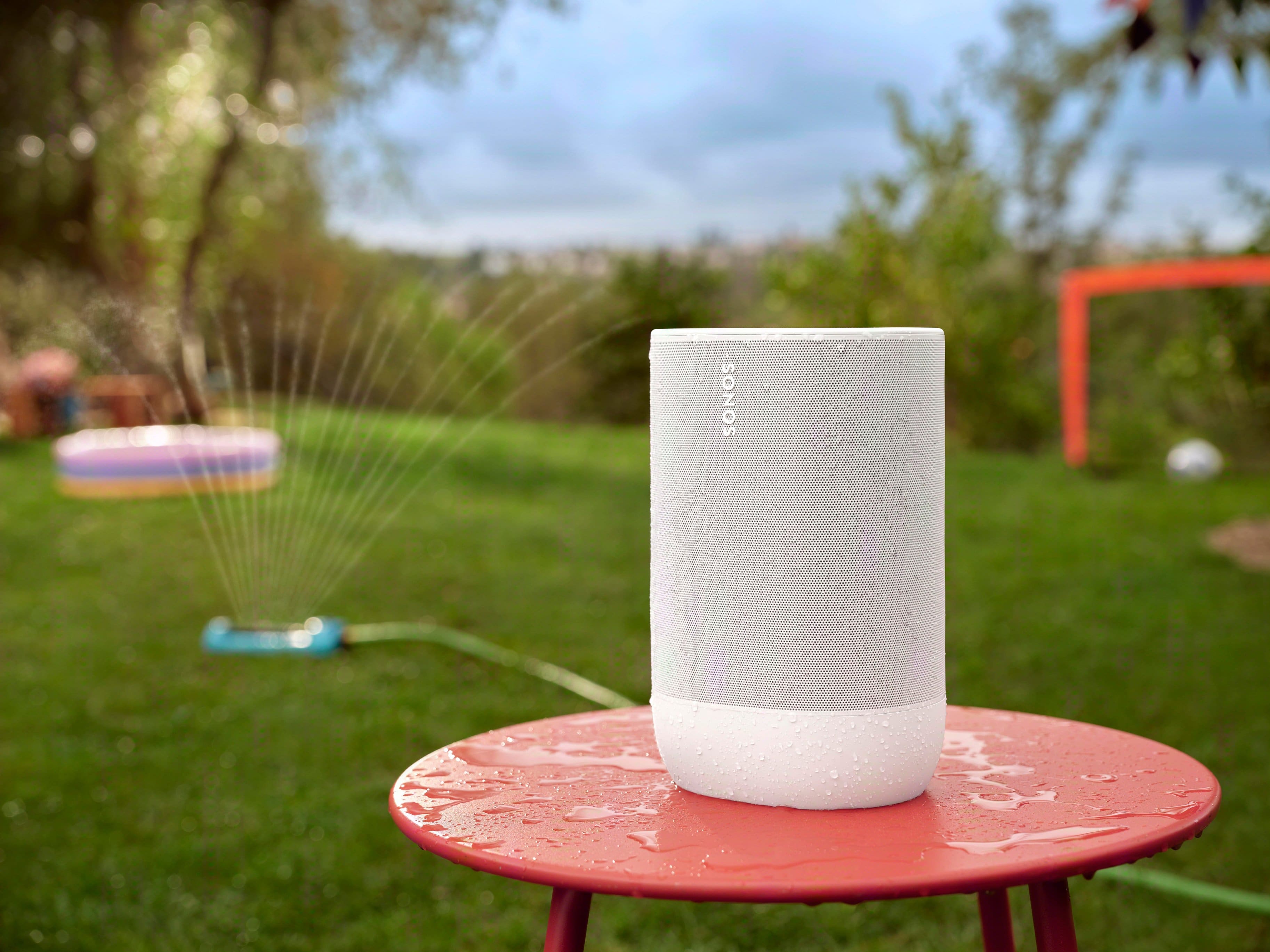 Alt View 16. Sonos - Move 2 Speaker (Each) - White.