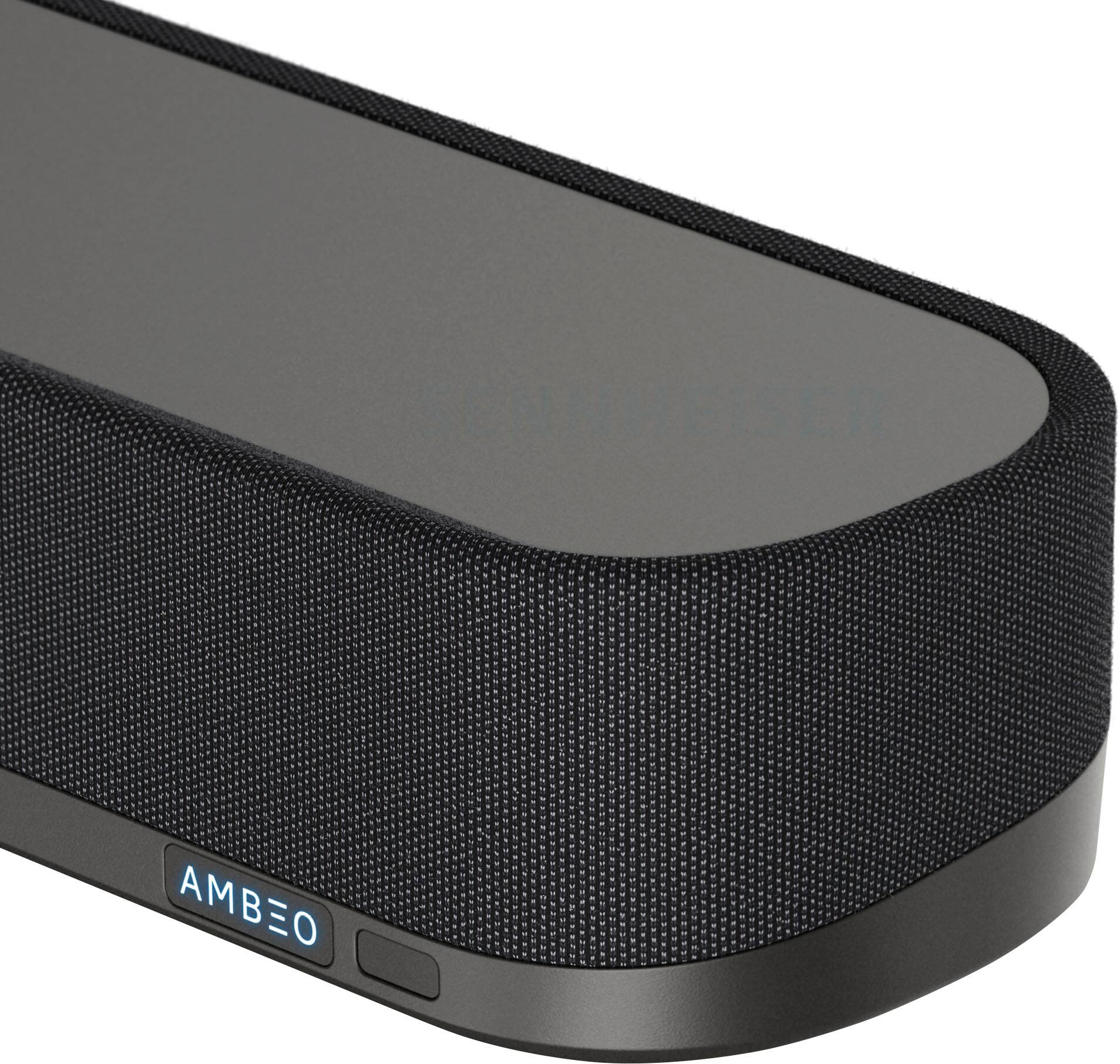 Alt View 14. Sennheiser - AMBEO Soundbar Mini Compact Device with Adaptive Features and Multiple Connectivity - Black.