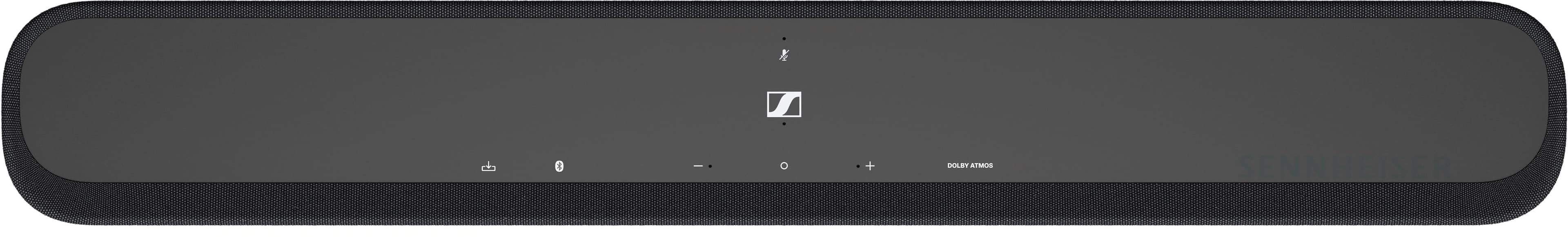 Alt View 1. Sennheiser - AMBEO Soundbar Mini Compact Device with Adaptive Features and Multiple Connectivity - Black.