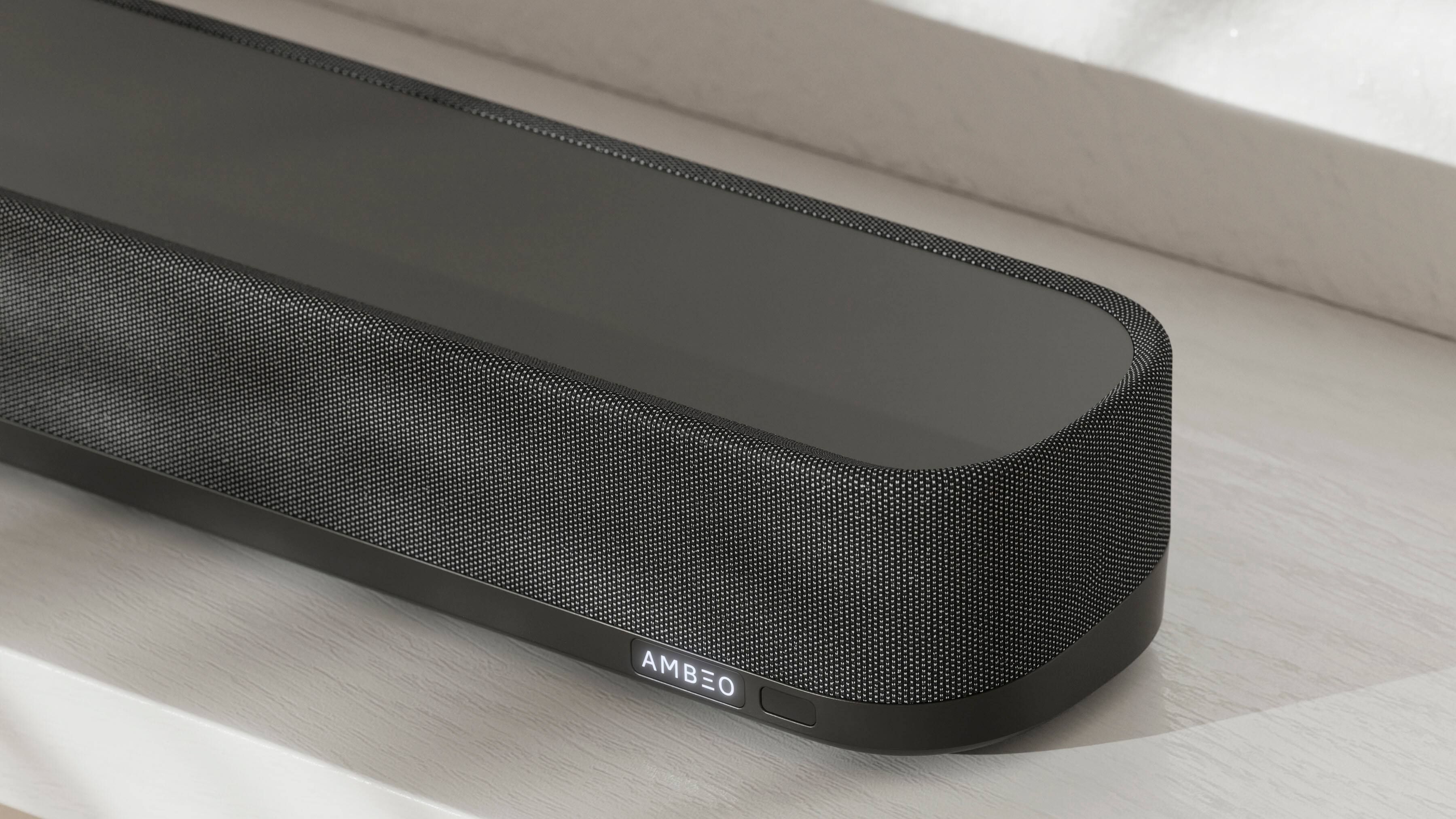 Alt View 23. Sennheiser - AMBEO Soundbar Mini Compact Device with Adaptive Features and Multiple Connectivity - Black.