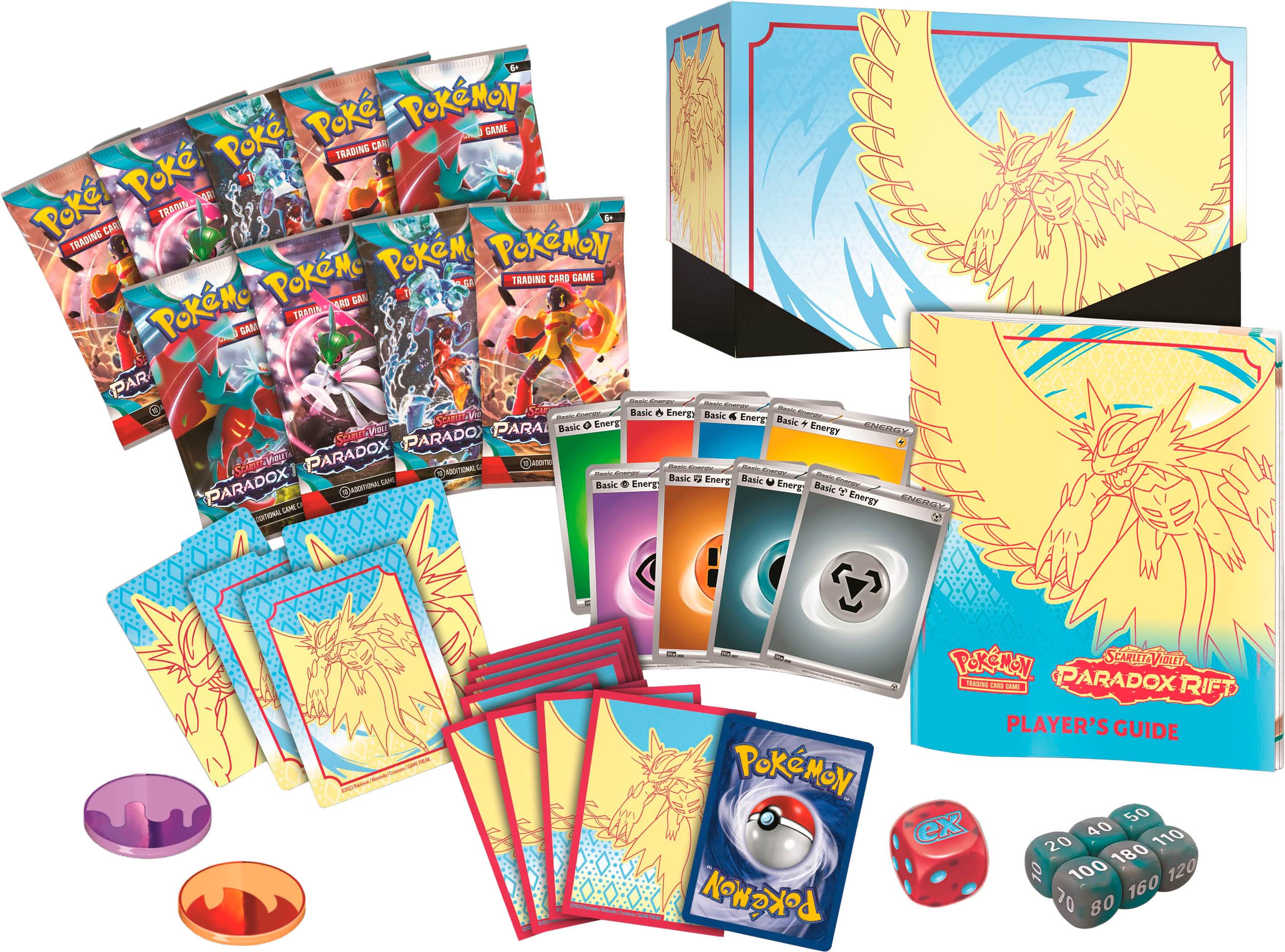 Alt View 12. Pokémon - Trading Card Game: Scarlet & Violet - Paradox Rift Elite Trainer Box - Styles May Vary.